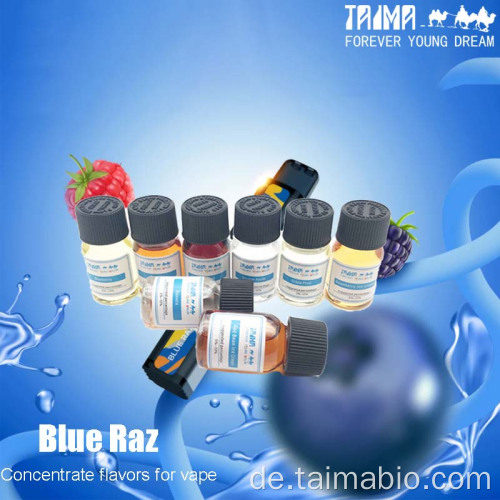 eisblaues Raz Vape Concentrat Flavor Blue Razz E-Liquid